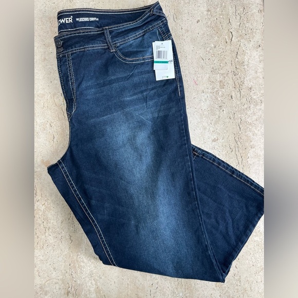 WallFlower Luscious Curvy Bootcut Jeans for Women Mid-Rise  Stretch Denim Sz 24S - Picture 3 of 11